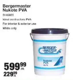 Mica Bergermaster Nukote PVA offer