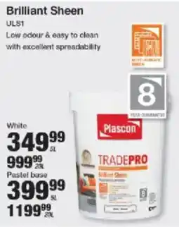 Mica Plascon Brilliant Sheen offer