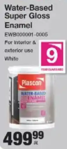 Water-Based Super Gloss Enamel