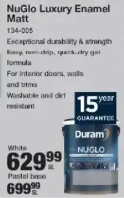 Mica Duram NuGlo Luxury Enamel Matt offer