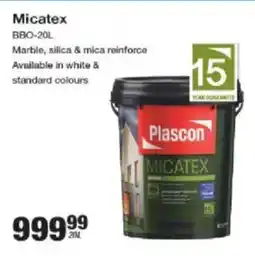 Mica Plascon Micatex offer