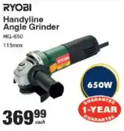 Mica RYOBI Handyline Angle Grinder offer