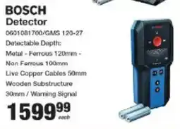 Mica BOSCH Detector offer