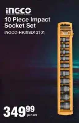 Mica INGCO Impact Socket Set offer