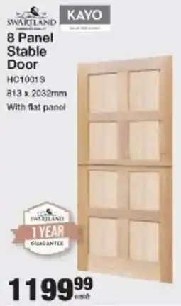 Mica SWARTLAND/ KAYO 8 Panel Stable Door offer