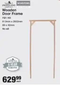 Mica SWARTLAND/ WINSTERS Wooden Door Frame offer