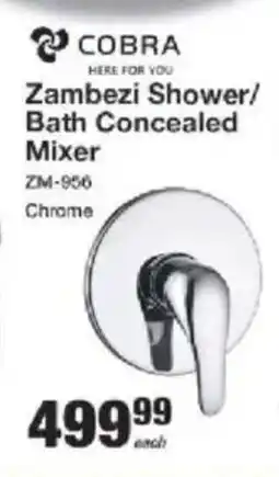 Mica COBRA Zambezi Shower/ Bath Concealed Mixer offer