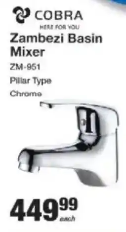 Mica COBRA Zambezi Basin Mixer offer