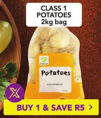 Shoprite Class 1 Potatoes offer