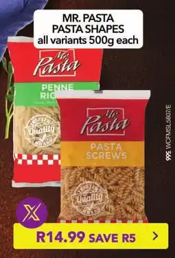 Shoprite Mr. pasta pasta shapes all variants offer