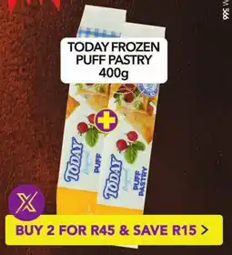 Shoprite Today frozen puff pastry offer