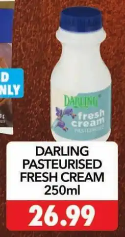 Shoprite Darling pasteurised fresh cream offer