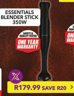 Shoprite Essentials blender stick 350w offer