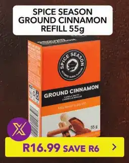 Shoprite Spice season ground cinnamon refill offer