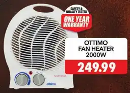 Shoprite Ottimo fan heater 2000w offer
