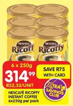 Shoprite Nescafé ricoffy instant coffee offer