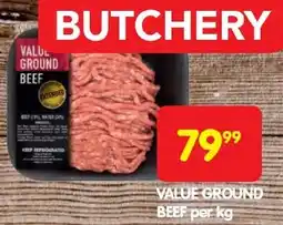 Shoprite Value ground beef offer