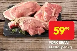 Shoprite Pork braai chops offer