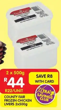 Shoprite County fair frozen chicken livers offer