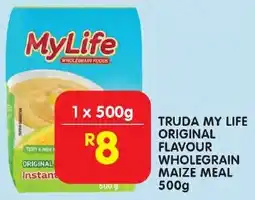Shoprite Truda my life original wholegrain maize meal offer
