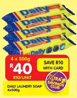 Shoprite Daily laundry soap offer