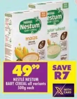 Shoprite Nestle nestum baby cereal all variants offer