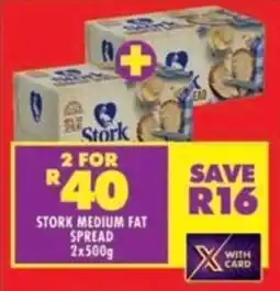 Shoprite Stork medium fat spread offer