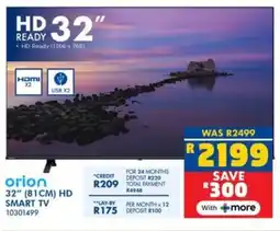 Russells Orion 32" (81cm) HD Smart TV offer