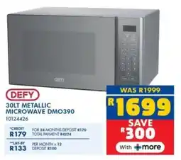 Russells Defy metallic microwave offer