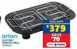 Russells Orion electric health gril offer