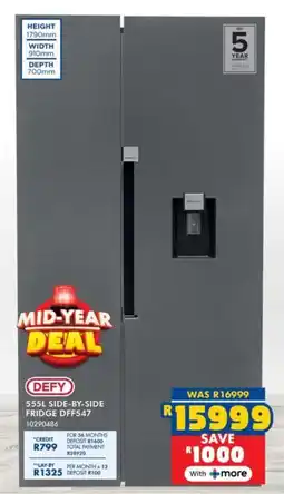 Russells Defy side-by-side fridge offer
