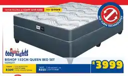 Russells Bishop 152cm queen bed set offer