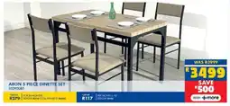 Russells Aron dinette set offer