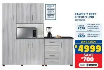 Russells Ramsey kitchen unit offer