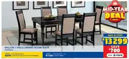 Russells Willow dining room suite offer