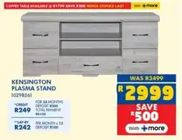 Russells Kensington plasma stand offer
