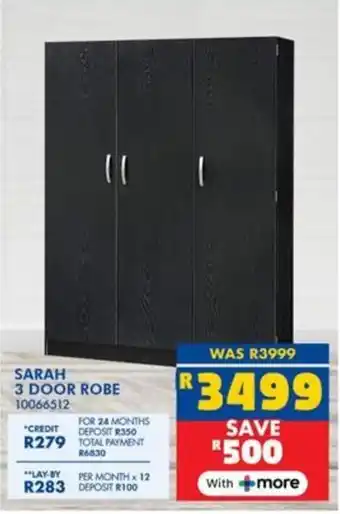 Russells Sarah 3 door robe offer