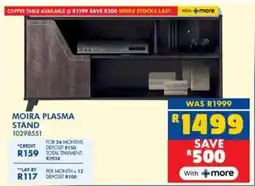 Russells Moira plasma stand offer