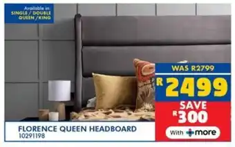 Russells Florence queen headboard offer