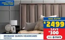 Russells Brisbane queen headboard offer