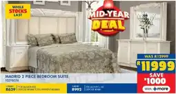 Russells Madrid bedroom suite offer