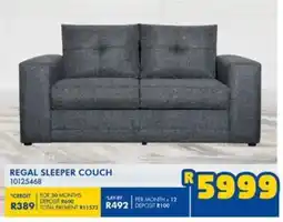 Russells Regal sleeper couch offer
