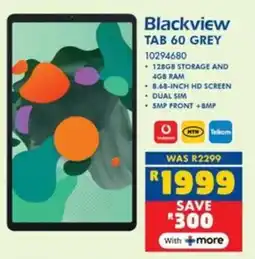 Russells Blackview tab 60 grey offer