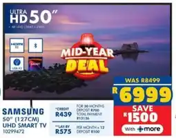 Russells Samsung 50" (127cm) uhd smart tv offer