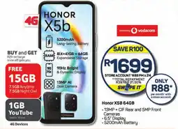 Pick n Pay Hypermarket Honor X5B 64GB offer