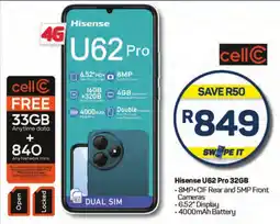 Pick n Pay Hypermarket Hisense U62 Pro 32GB offer