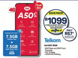 Pick n Pay Hypermarket Itel A50C 32GB offer