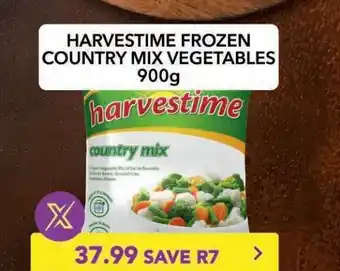 Shoprite HARVESTIME FROZEN COUNTRY MIX VEGETABLES 900g offer