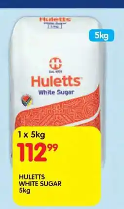 Shoprite HULETTS WHITE SUGAR 5kg offer
