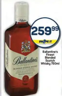 Pick n Pay Ballantine's Finest Blended Scotch Whisky 750ml offer